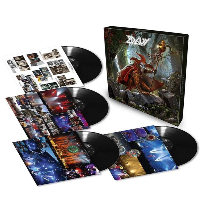 EDGUY Monuments 4LP Vinyl Box-Set NEW 2017