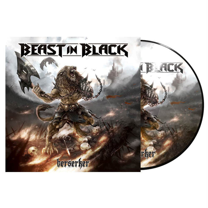 Beast in Black Berkserker Ltd Edition Picture Disc Vinyl LP New 2018
