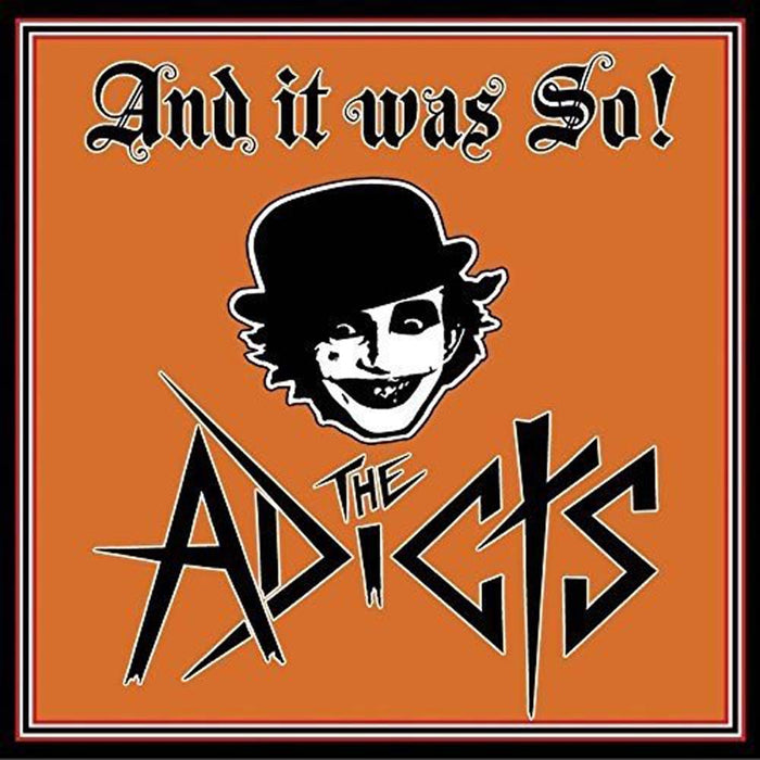 THE ADICTS And It Was So! Vinyl LP 2017