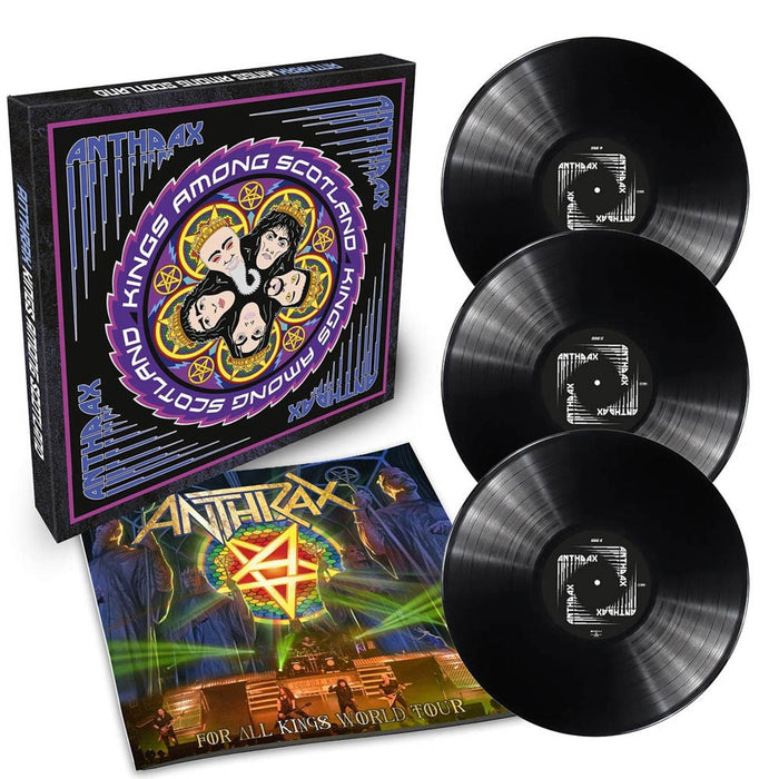 Anthrax Kings Among Scotland Triple Vinyl LP Box Set New 2018
