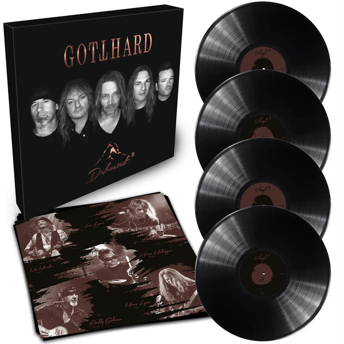 Gotthard Defrosted 2 Live 4 Vinyl LP New 2018