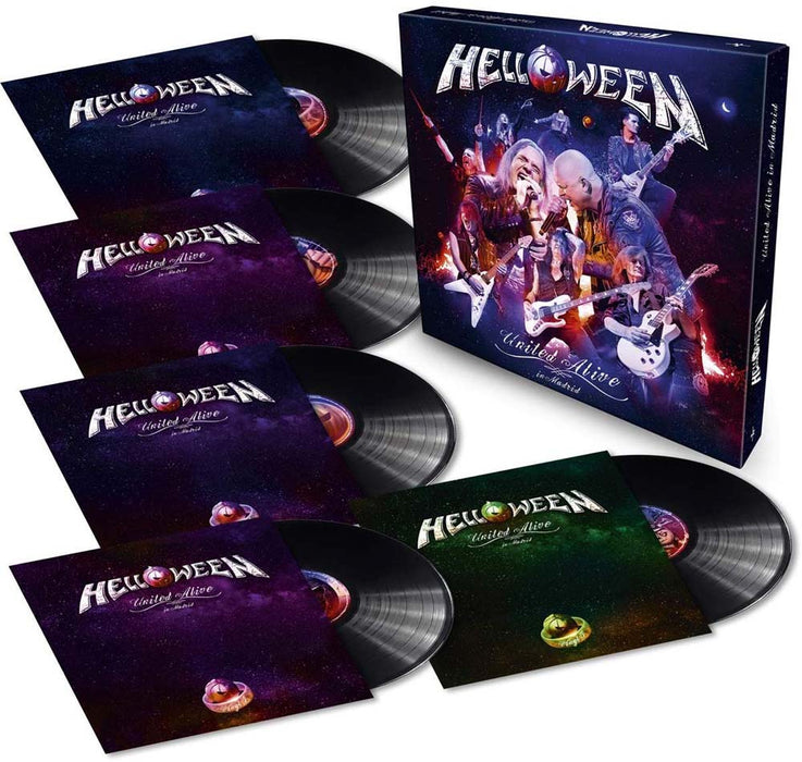 Helloween United Alive 5 Vinyl LP Box Set New 2019