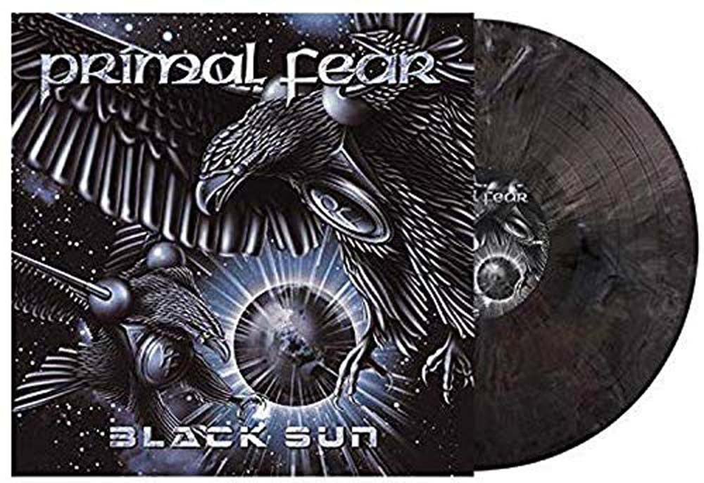 Primal Fear - Black Sun Vinyl LP Ltd Grey/Black Marbled New 2019