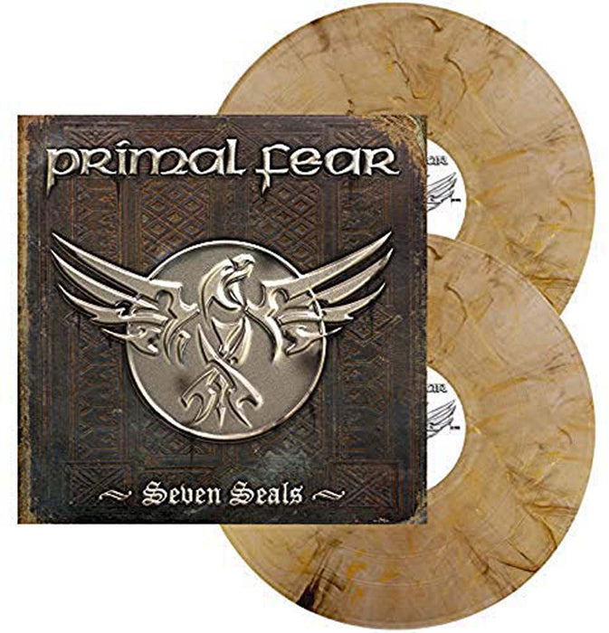 Primal Fear - Seven Seals Vinyl LP Ltd Gold/Black Marbled New 2019