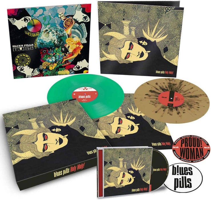 Blues Pills - Holy Moly! Vinyl LP Black & Gold Splatter 2020