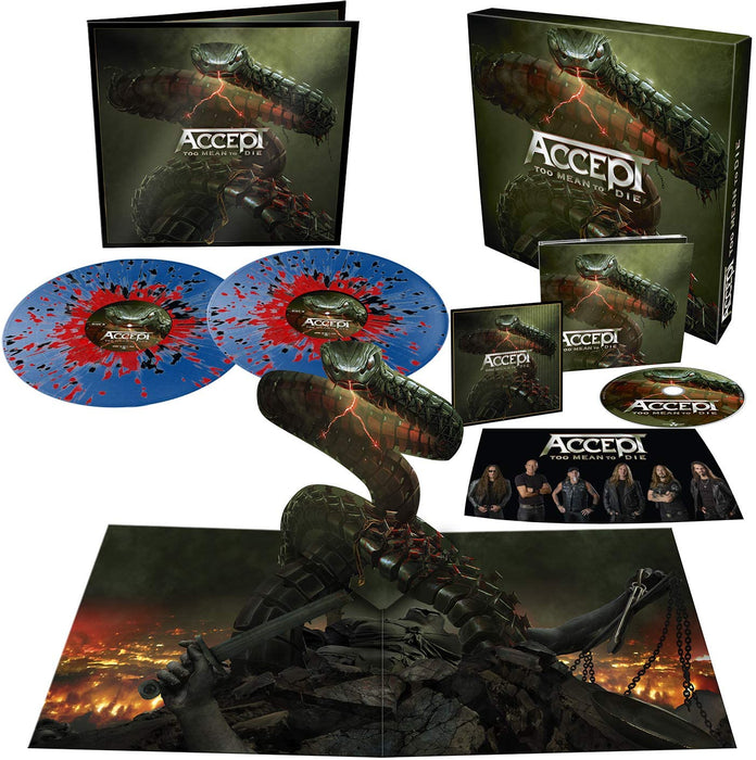 Accept Too Mean To Die Vinyl LP & CD Boxset 2021