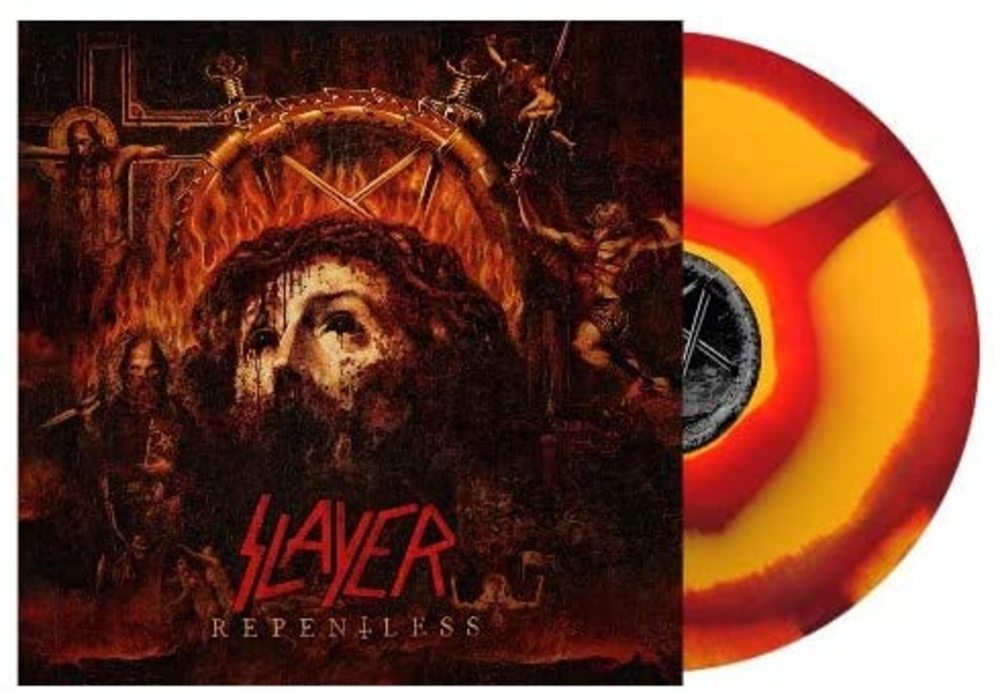 Slayer Repentless Vinyl LP Orange Red Colour 2021