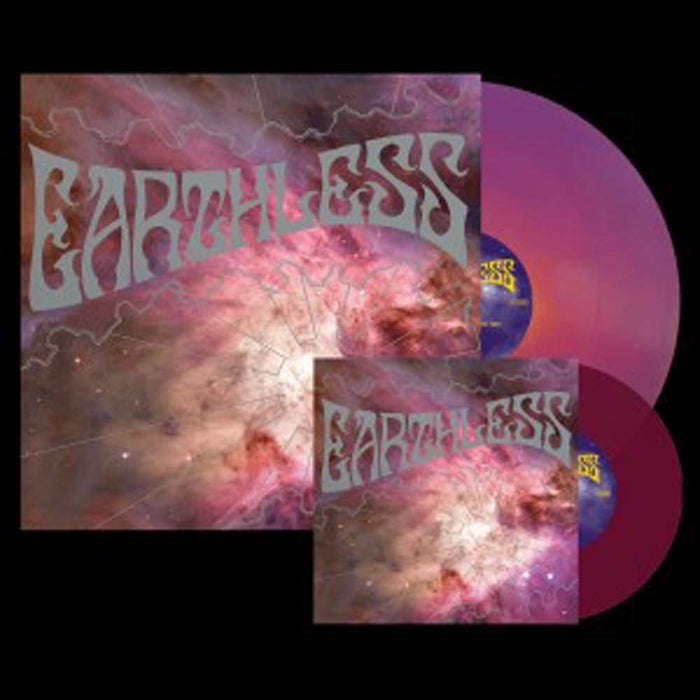 Earthless Rhythms From A Cosmic Sky Vinyl LP & 7" Single Orange In Grimace Purple Remaster 2022