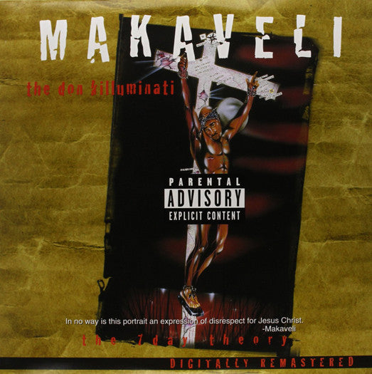 2 PAC (Makaveli) The 7 Day Theory (EXPLICIT) LP Vinyl Remastered Edition
