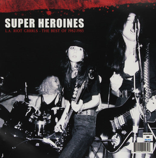 SUPER HEROINES LA RIOT GRRRLS BEST OF 82 TO 85 LP VINYL NEW 33RPM