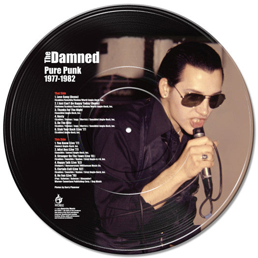 DAMNED PURE PUNK 1977 TO 1982 LP VINYL NEW 33RPM