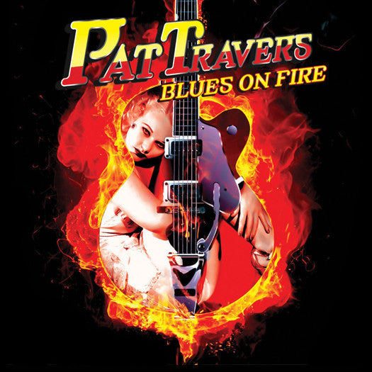 PAT TRAVERS BLUES ON FIRE LP VINYL NEW 33RPM