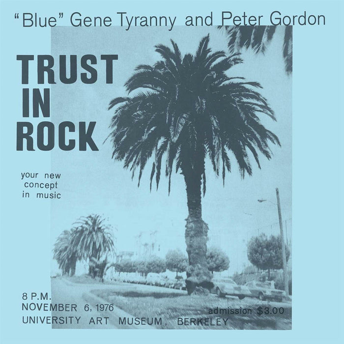 Blue Gene Tyranny Peter Gordon Trust in Rock Vinyl LP New 2019