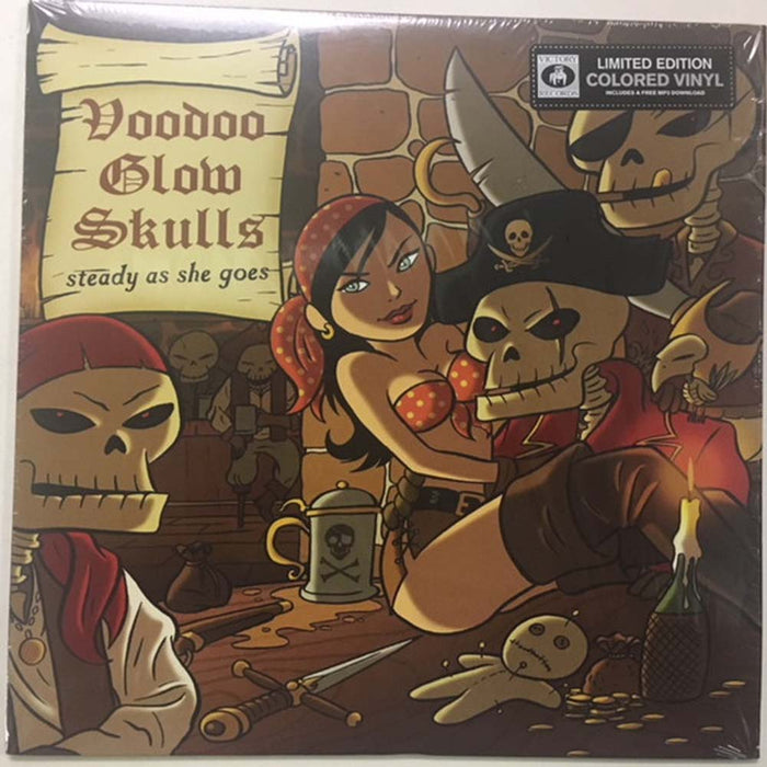 Voodoo Glow Skulls Steady As She Goes Tan Vinyl LP New 2018