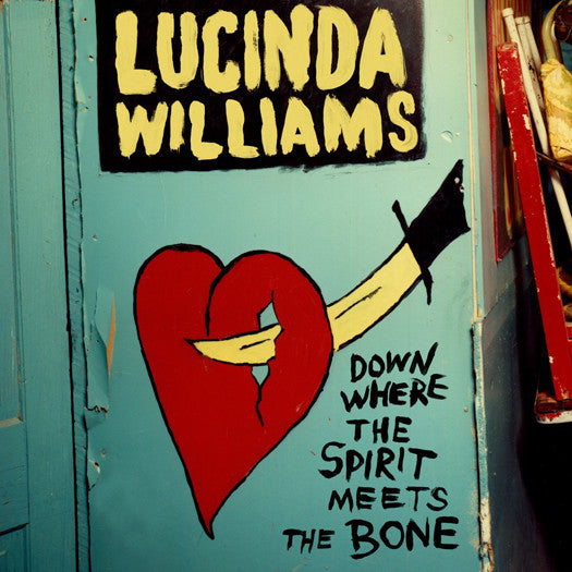 WILLIAMS LUCINDA DOWN WHERE THE SPIRIT MEETS THE BONE LP VINYL NEW 33RPM