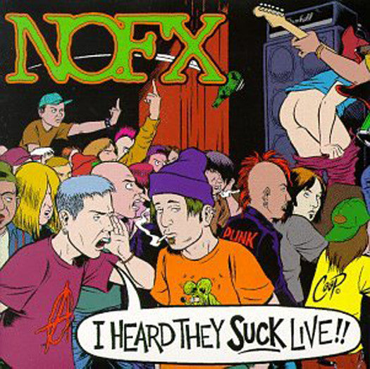 NOFX I Heard They Suck Live!! Vinyl LP 1995