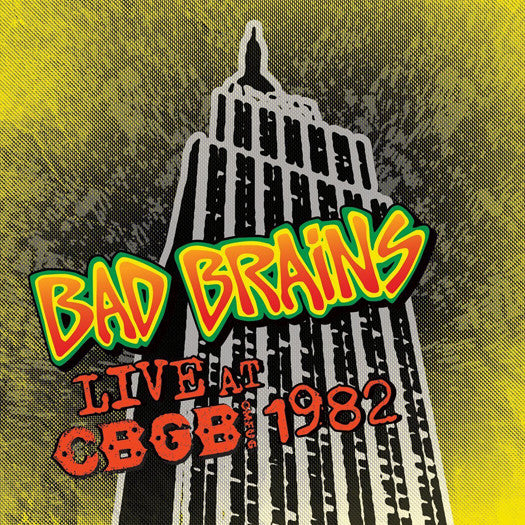 BAD BRAINS LIVE CBGB 1982 LP VINYL NEW (US) 33RPM COLOURED