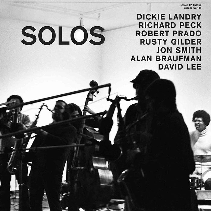 Dickie Landry Solos Vinyl LP 2022