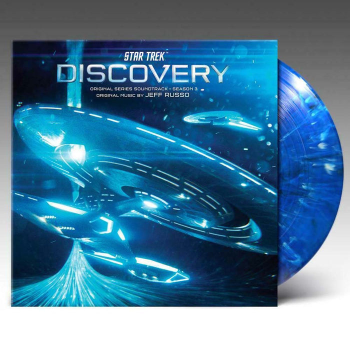 Jeff Russo Star Trek Discovery Season 3 Vinyl LP Blue & White Marble Colour 2022