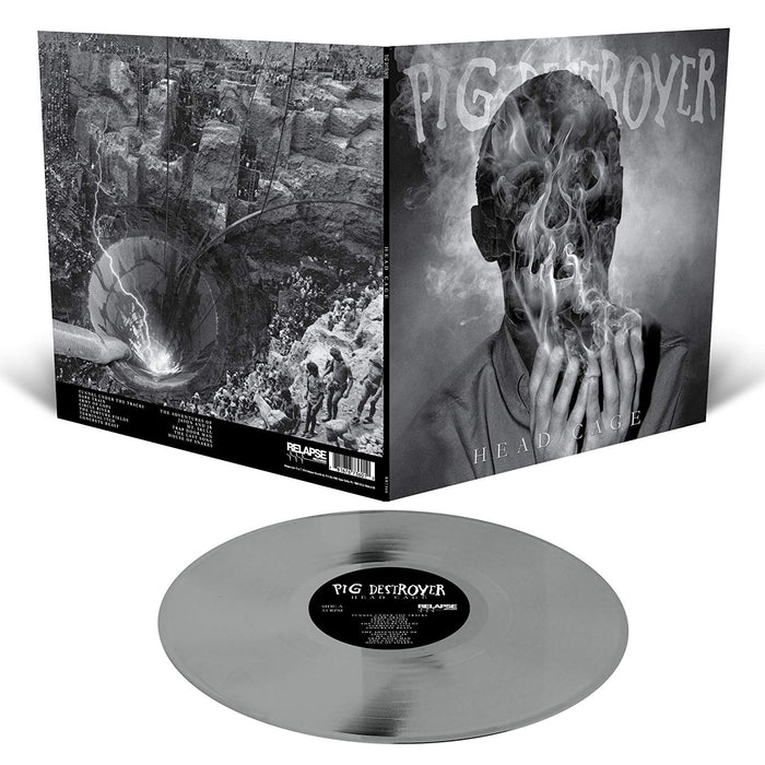 Pig Destroyer Head Cage Grey Coloured Vinyl LP New 2018