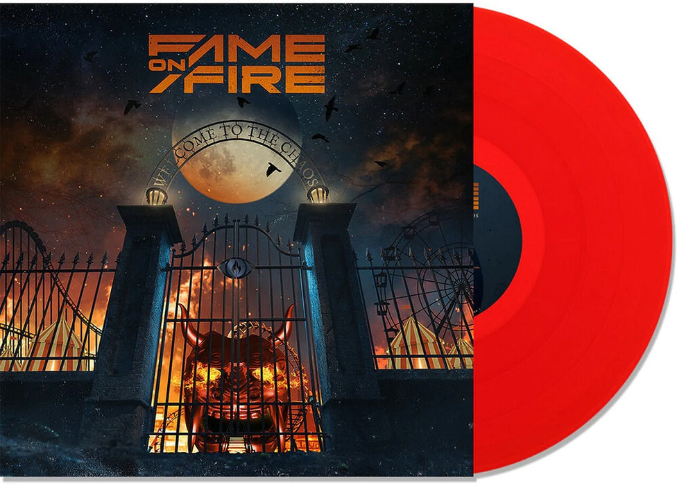 Fame On Fire Welcome To The Chaos Vinyl LP Red Colour 2022