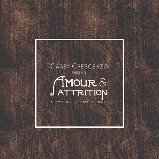 CASEY CRESCENZO AMOUR & ATTRITION LP VINYL NEW (US) 33RPM