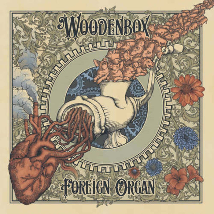 Woodenbox - Foreign Organ Vinyl LP Green Olive 2015