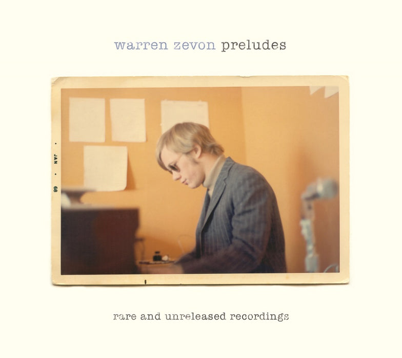 Warren Zevon Preludes Vinyl LP RSD 2021