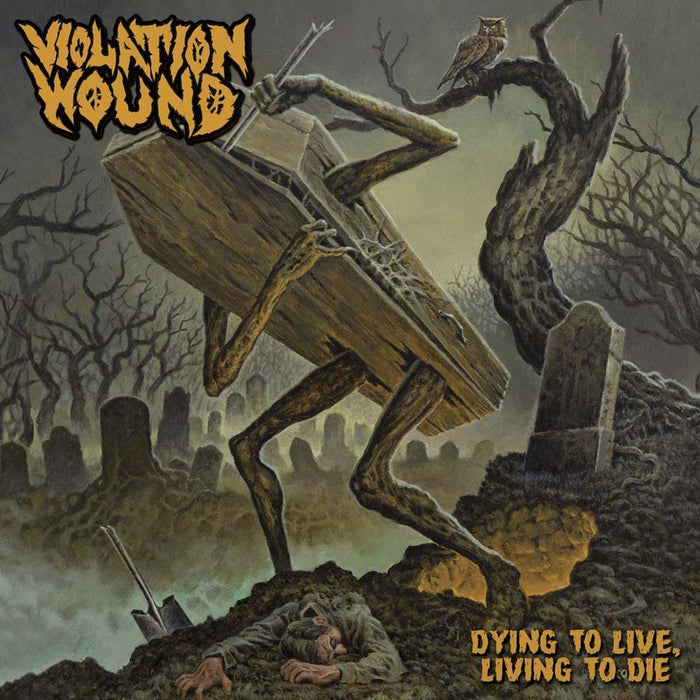 Violation Wound Dying To Live, Living To Die Vinyl LP 2019