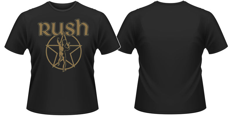 RUSH METALLIC STARMAN LARGE MENS T SHIRT NEW OFFICIAL