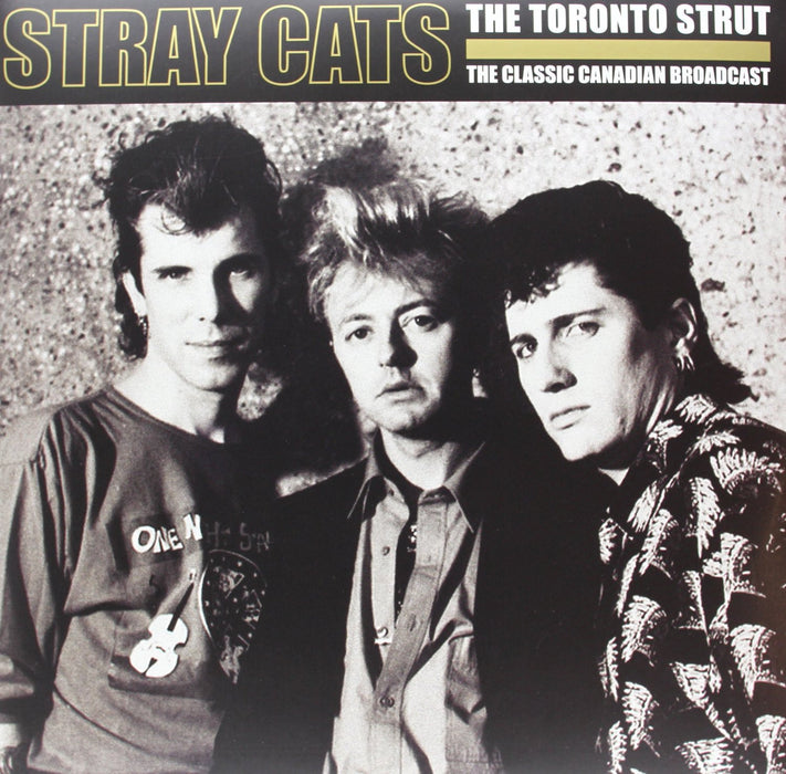 STRAY CATS TORONTO STRUT DOUBLE LP VINYL 33RPM NEW