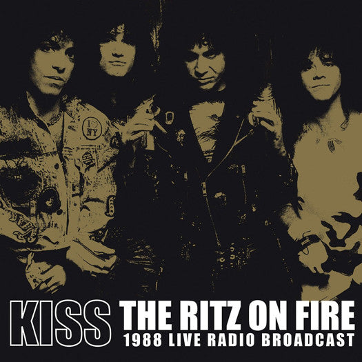 KISS RITZ ON FIRE DOUBLE LP VINYL 33RPM NEW