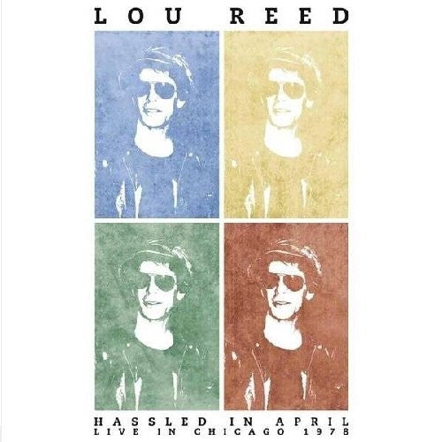 LOU REED HASSLED IN APRIL DOUBLE LP VINYL 33RPM NEW