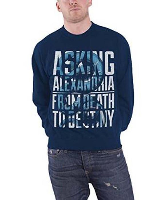 Asking Alexandria Snakes Large Mens Crew Neck Jumper