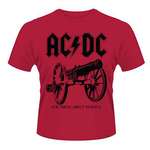 AC/DC FOR THOSE ABOUT TO ROCK MENS T SHIRT XL NEW OFFICIAL
