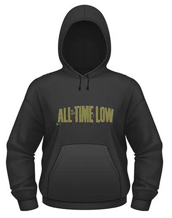 All Time Low Holds It Down Black Small Unisex Hoodie