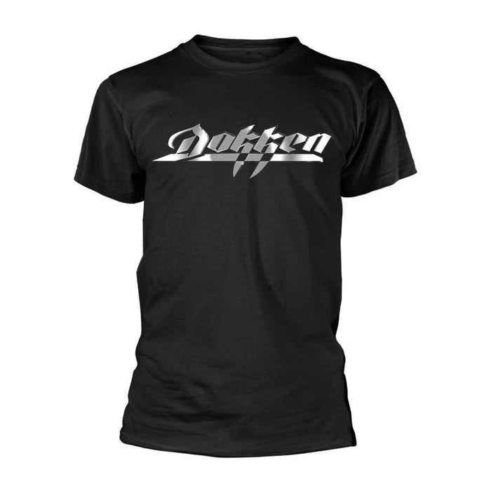 DOKKEN Metal Logo MENS Black MEDIUM T-Shirt NEW