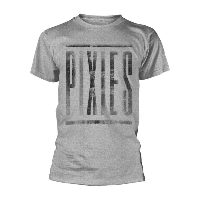 PIXIES Dirty Logo MENS Grey MEDIUM T-Shirt NEW