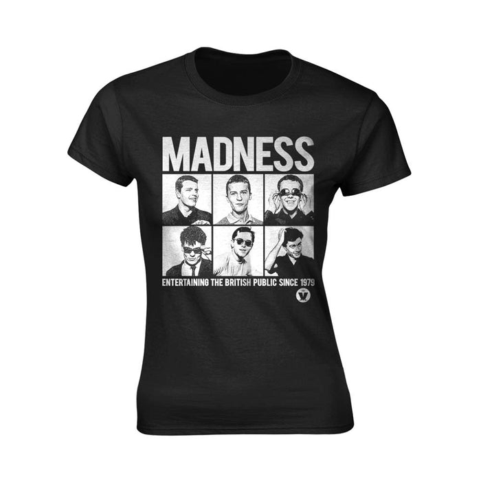 MADNESS Since 1979 WOMENS Black SMALL T-Shirt NEW