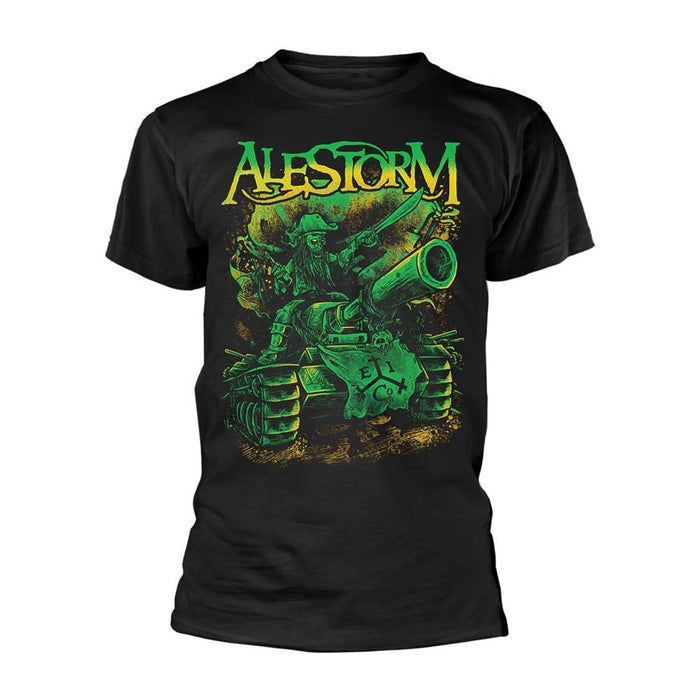ALESTORM Trenches And Mead MENS Black MEDIUM T-Shirt NEW