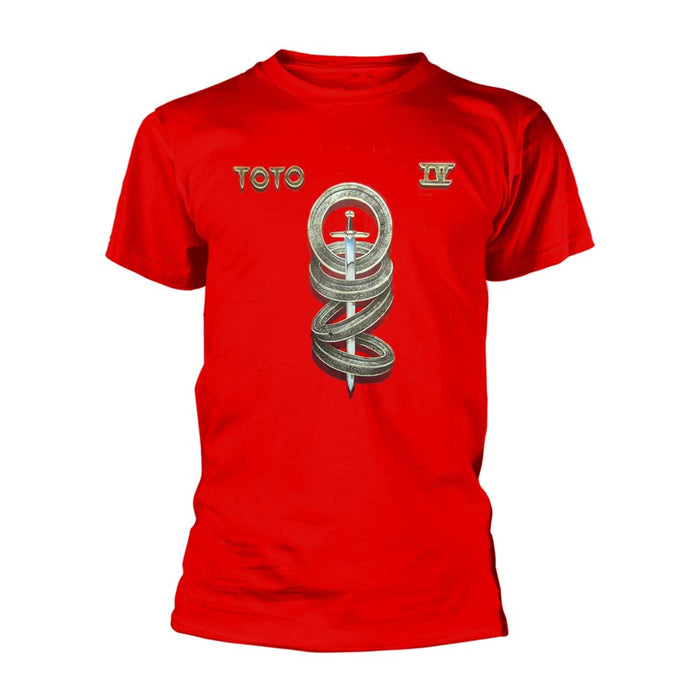 TOTO IV MENS Red LARGE T-Shirt NEW