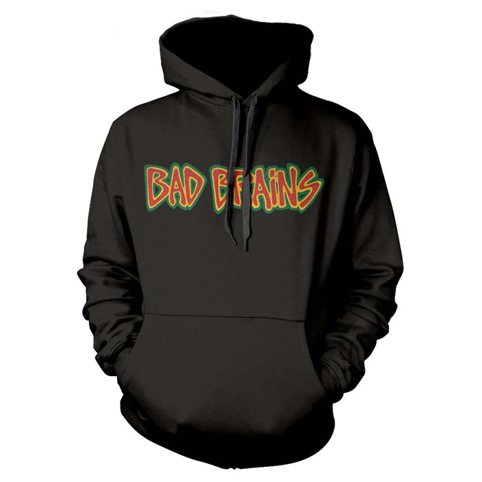 BAD BRAINS Bad Brains MENS Black LARGE Pullover Hoodie NEW