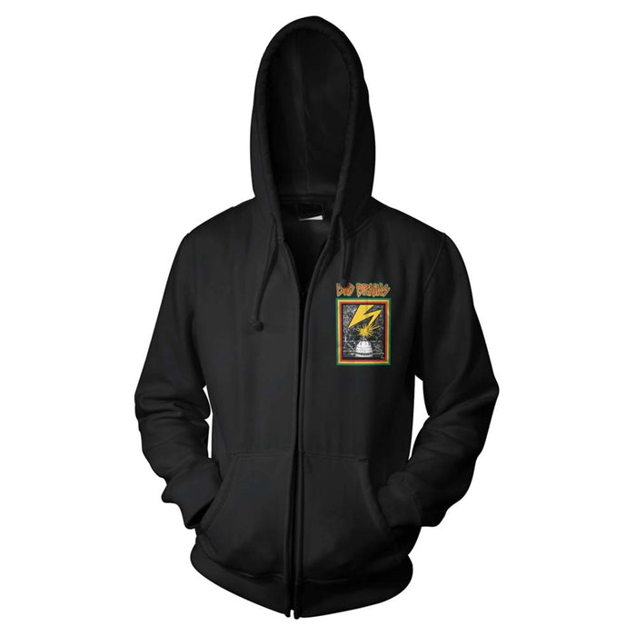 BAD BRAINS Bad Brains MENS Black XL Zipped Hoodie NEW