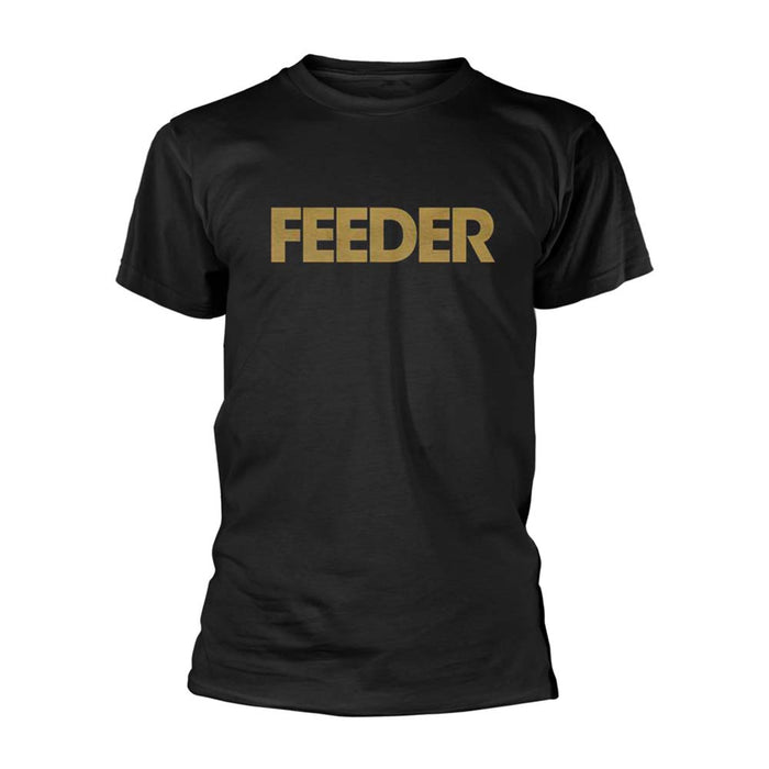 FEEDER Logo MENS Black LARGE T-Shirt NEW