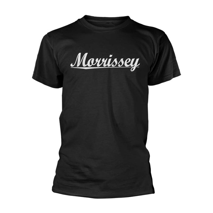 MORRISSEY Text Logo MENS Black LARGE T-Shirt NEW