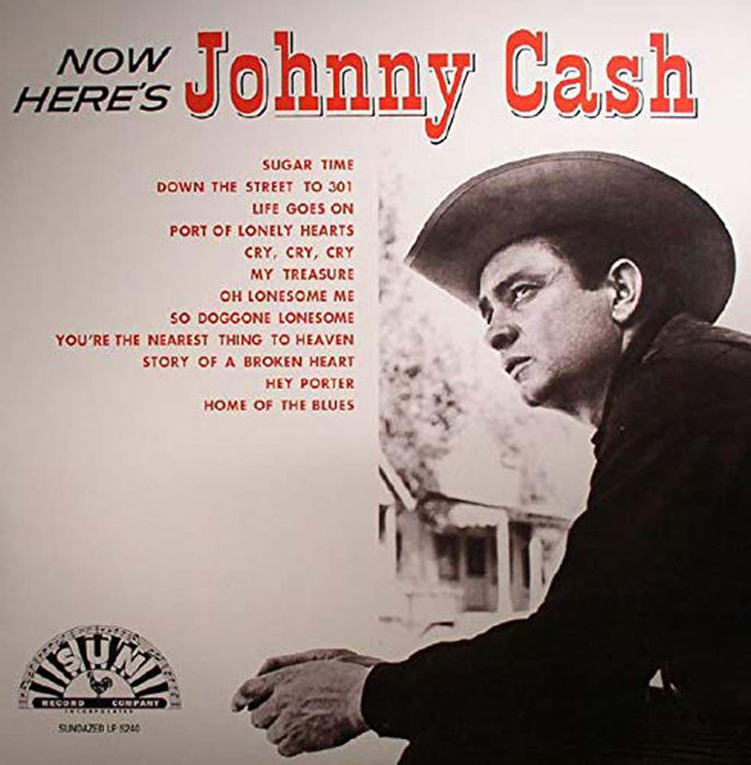 Johnny Cash Now Heres Johnny Cash LP New 2019
