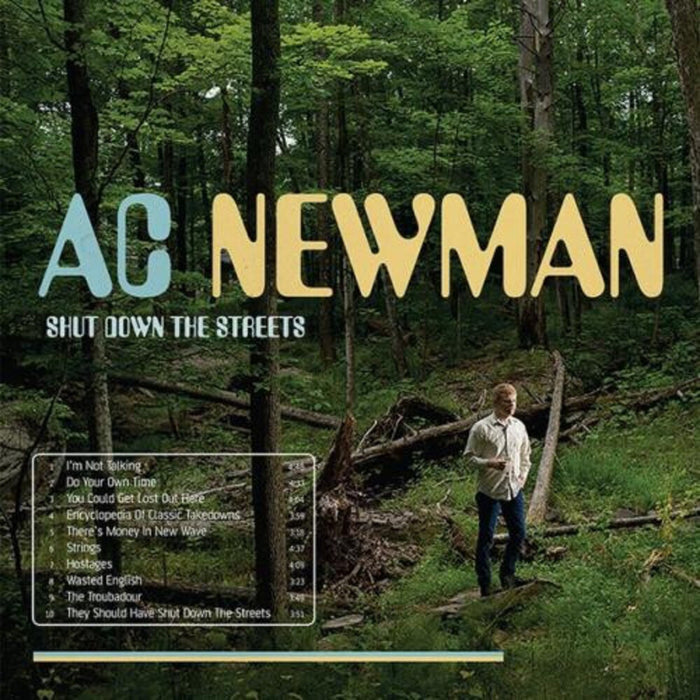 AC Newman Shut Down The Streets Vinyl LP 2012