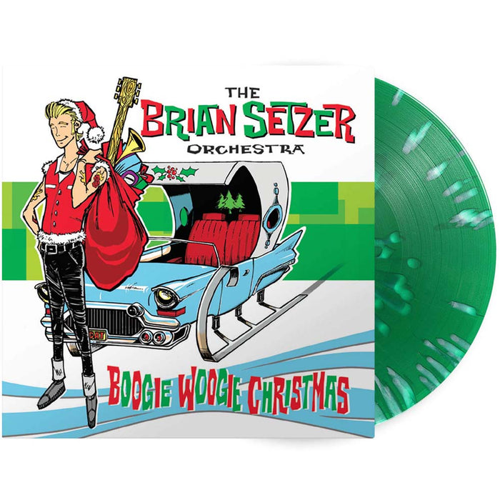 Brian Setzer Orchestra Boogie Woogie Christmas Vinyl LP Green Edition 2019