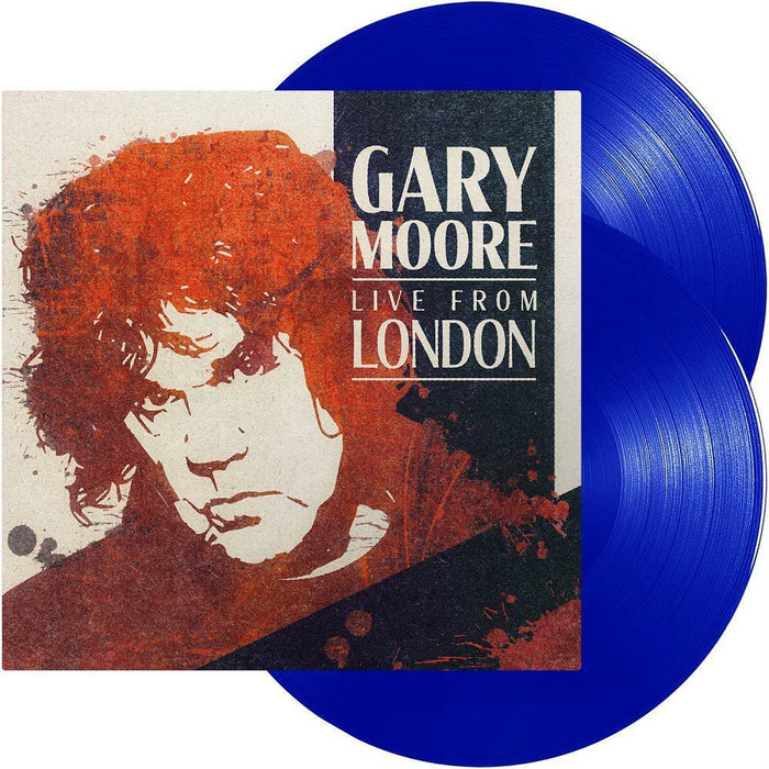 Gary Moore Live From London Double Blue Vinyl LP 2020