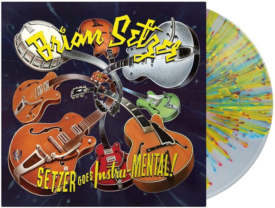 Brian Setzer Goes Instru-Mental! Vinyl LP Splatter Colour 2021